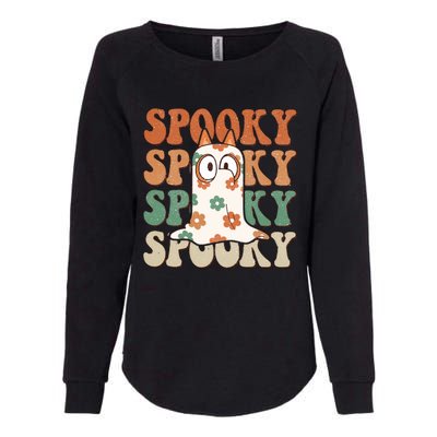 Spooky Bingo Happy Heelerween Halloween Bingo Boo Trick Or Treat Womens California Wash Sweatshirt