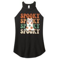 Spooky Bingo Happy Heelerween Halloween Bingo Boo Trick Or Treat Women's Perfect Tri Rocker Tank