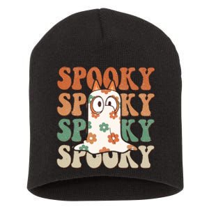 Spooky Bingo Happy Heelerween Halloween Bingo Boo Trick Or Treat Short Acrylic Beanie