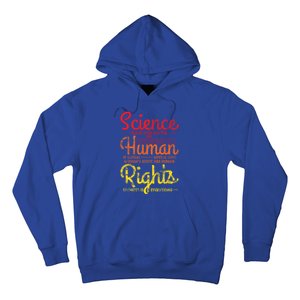 Science Blm Hu Rights Black Lives Pride Kindness Gift Hoodie