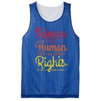 Science Blm Hu Rights Black Lives Pride Kindness Gift Mesh Reversible Basketball Jersey Tank