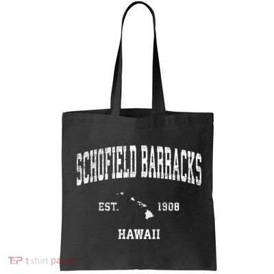 Schofield Barracks Hawaii Hi Vintage Established Sports Design Bag