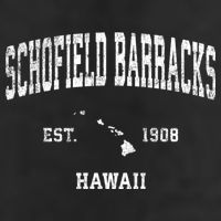 Schofield Barracks Hawaii Hi Vintage Established Sports Design Hat