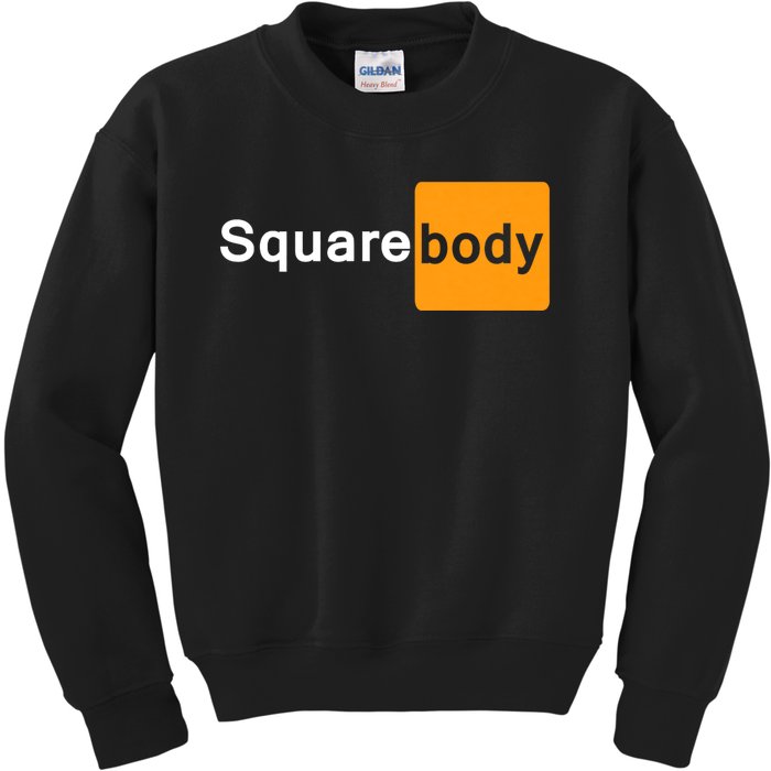 Square Body Hub Classic Squarebody Truck Adult Humor Kids Sweatshirt