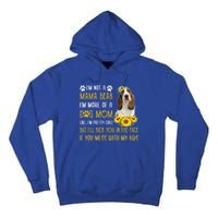 Sunflower Basset Hound Mom Mothers Day Dog Mom Gift Tall Hoodie