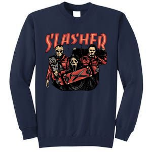 Slasher Boy Halloween Horror Characters Tall Sweatshirt