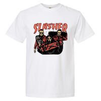 Slasher Boy Halloween Horror Characters Garment-Dyed Heavyweight T-Shirt