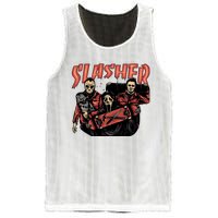 Slasher Boy Halloween Horror Characters Mesh Reversible Basketball Jersey Tank