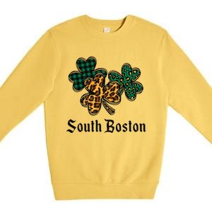 South Boston Irish Ireland Women's Cute Southie St Paddy's Premium Crewneck Sweatshirt