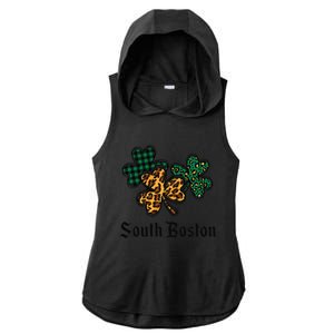 South Boston Irish Ireland Women's Cute Southie St Paddy's Ladies PosiCharge Tri-Blend Wicking Draft Hoodie Tank