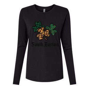 South Boston Irish Ireland Women's Cute Southie St Paddy's Womens Cotton Relaxed Long Sleeve T-Shirt