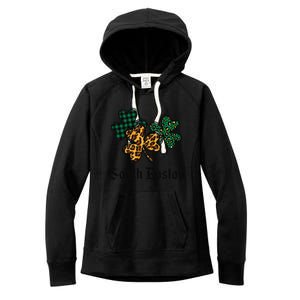 South Boston Irish Ireland Women's Cute Southie St Paddy's Women's Fleece Hoodie