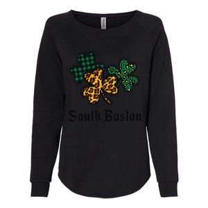 South Boston Irish Ireland Women's Cute Southie St Paddy's Womens California Wash Sweatshirt