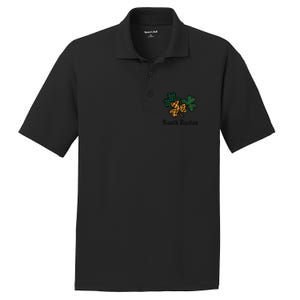 South Boston Irish Ireland Women's Cute Southie St Paddy's PosiCharge RacerMesh Polo