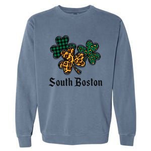 South Boston Irish Ireland Women's Cute Southie St Paddy's Garment-Dyed Sweatshirt