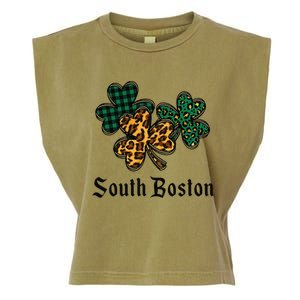 South Boston Irish Ireland Women's Cute Southie St Paddy's Garment-Dyed Women's Muscle Tee