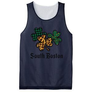 South Boston Irish Ireland Women's Cute Southie St Paddy's Mesh Reversible Basketball Jersey Tank