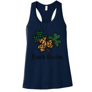 South Boston Irish Ireland Women's Cute Southie St Paddy's Women's Racerback Tank