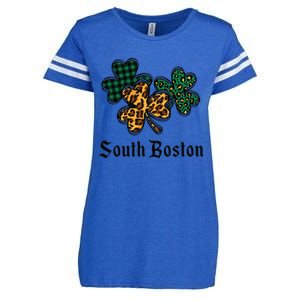 South Boston Irish Ireland Women's Cute Southie St Paddy's Enza Ladies Jersey Football T-Shirt