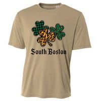 South Boston Irish Ireland Women's Cute Southie St Paddy's Cooling Performance Crew T-Shirt