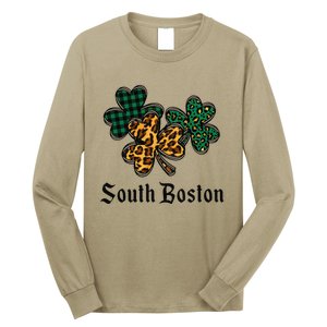 South Boston Irish Ireland Women's Cute Southie St Paddy's Long Sleeve Shirt