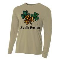 South Boston Irish Ireland Women's Cute Southie St Paddy's Cooling Performance Long Sleeve Crew