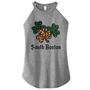 South Boston Irish Ireland Women's Cute Southie St Paddy's Women's Perfect Tri Rocker Tank