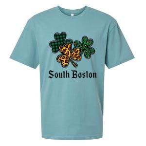 South Boston Irish Ireland Women's Cute Southie St Paddy's Sueded Cloud Jersey T-Shirt