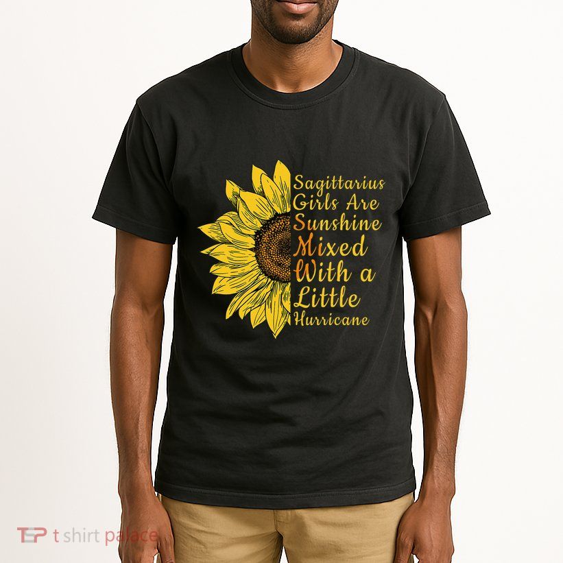 Sagittarius Birthday In November Sunflower Funny Tall T-Shirt