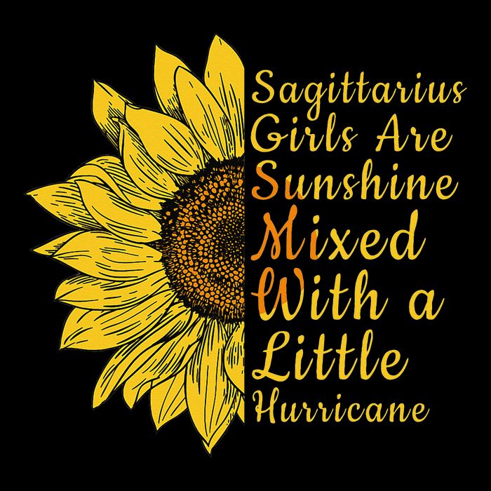 Sagittarius Birthday In November Sunflower Funny 7-Panel Snapback Hat