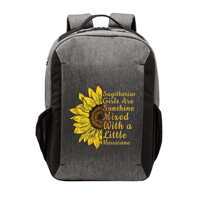 Sagittarius Birthday In November Sunflower Funny Vector Backpack