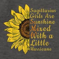 Sagittarius Birthday In November Sunflower Funny Vector Backpack