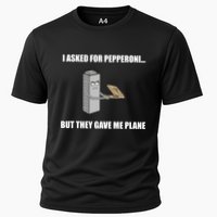 Summerhays Bros I Asked For Pepperoni But They Gave Me Plane Cooling Performance Crew T-Shirt