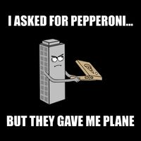 Summerhays Bros I Asked For Pepperoni But They Gave Me Plane Backpack
