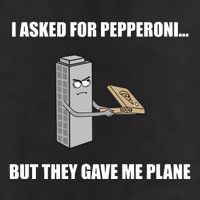 Summerhays Bros I Asked For Pepperoni But They Gave Me Plane Microfiber Hand Towel