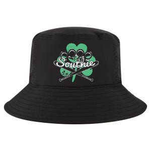 Southie Boston Irish Saint Patrick's Day Distressed Cool Comfort Performance Bucket Hat