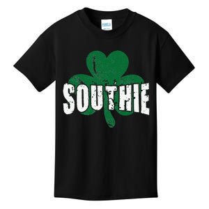 Southie Boston Irish Saint Patrick's Day Funny Kids T-Shirt