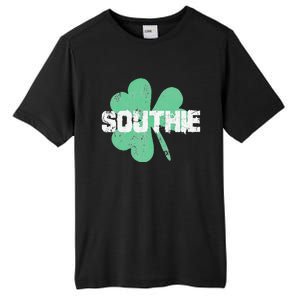 Southie Boston Irish Saint Patrick's Day Tall Fusion ChromaSoft Performance T-Shirt