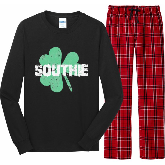 Southie Boston Irish Saint Patrick's Day Long Sleeve Pajama Set