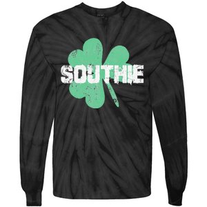 Southie Boston Irish Saint Patrick's Day Tie-Dye Long Sleeve Shirt