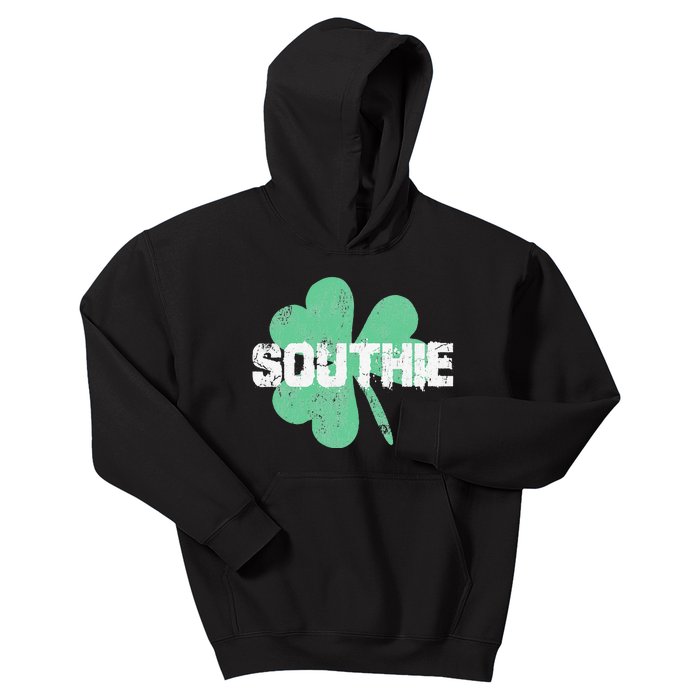 Southie Boston Irish Saint Patrick's Day Kids Hoodie