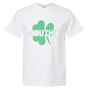 Southie Boston Irish Saint Patrick's Day Garment-Dyed Heavyweight T-Shirt