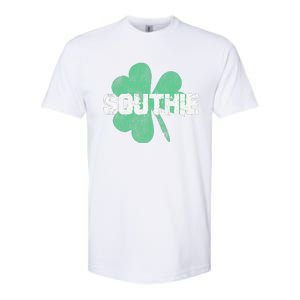 Southie Boston Irish Saint Patrick's Day Softstyle CVC T-Shirt