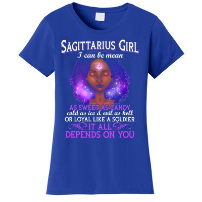 Sagittarius Born In November 22 December 21 Gift Women's T-Shirt