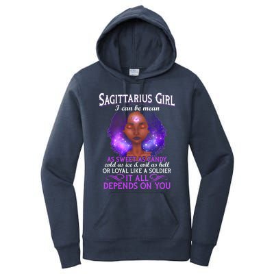 Sagittarius Born In November 22 December 21 Gift Women's Pullover Hoodie