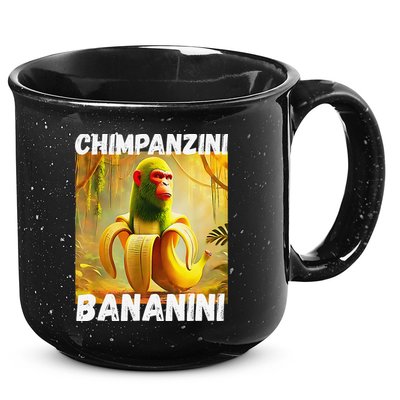 Shimpanzini Bananini Italian Brainrot Chimpanzee And Banana 15oz Campfire Ceramic Mug