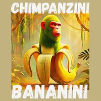 Shimpanzini Bananini Italian Brainrot Chimpanzee And Banana Long Sleeve Shirt