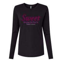 Sweet Brining In The Fun Since 2001 Womens Cotton Relaxed Long Sleeve T-Shirt