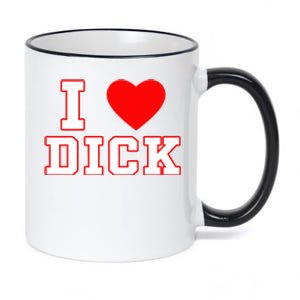 South Bysole I Love Dick 11oz Black Color Changing Mug