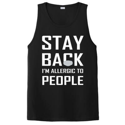 Stay Back Im Allergic To People Gift PosiCharge Competitor Tank